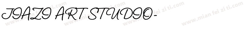 JIAZI ART STUDIO字体转换